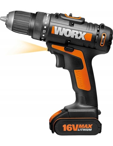 WORX 16V WIERTARKA AKUMULATOROWA...