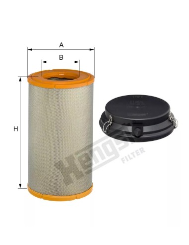 FILTR POWIETRZA HENGST FILTER E1084L