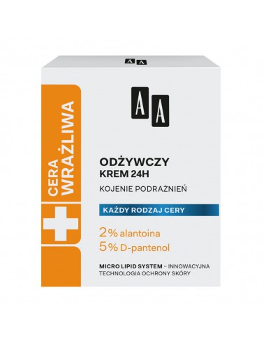 KREM ODZYWCZY 24H CERA WRAZLIWA 50ML AA