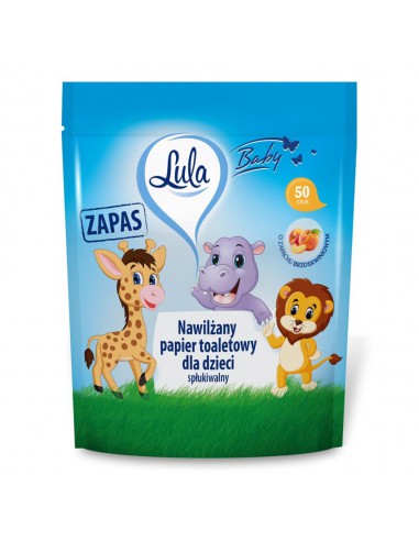 PAPIER TOALETOWY NAWILZANY DLA DZIECI...