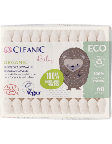 PATYCZKI KOSMETYCZNE ECO BABY CLEANIC...