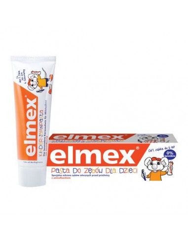 PASTA DO ZEBOW DLA DZIECI 0-6 ELMEX 50ML