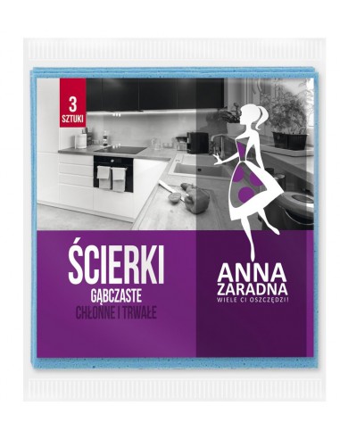 SCIERKI GABCZASTE 3 SZT ANNA ZARADNA