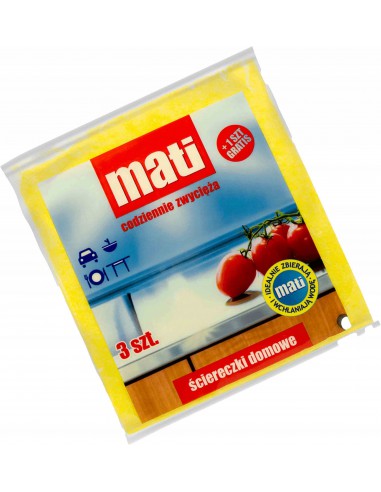 SCIERECZKI DOMOWE 3+1 SZT MATI