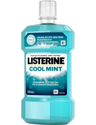 LISTERINE COOL MINT PLYN DO PLUKANIA...