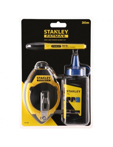 STANLEY ZESTAW SZNUR TRASERSKI 30M...