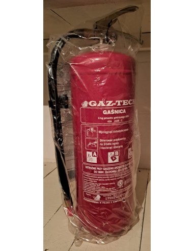 GAŚNICA PROSZKOWA 6 KG GP-6 X ABC GAZ...