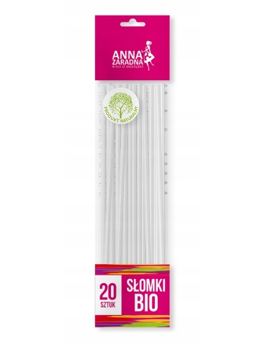 SLOMKI BIO ANNA ZARADNA 20 SZT. BIALE