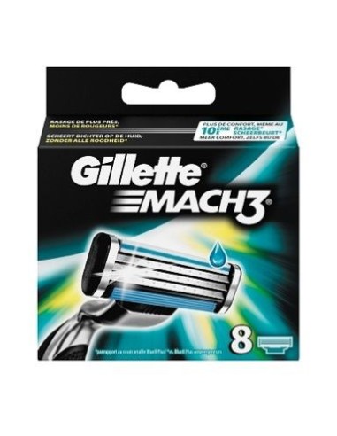 GILLETTE MACH3 WYMIENNE WKLADY DO...
