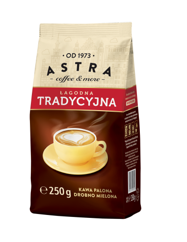 KAWA ASTRA LAGODNA TRADYCYJNA MIELONA...