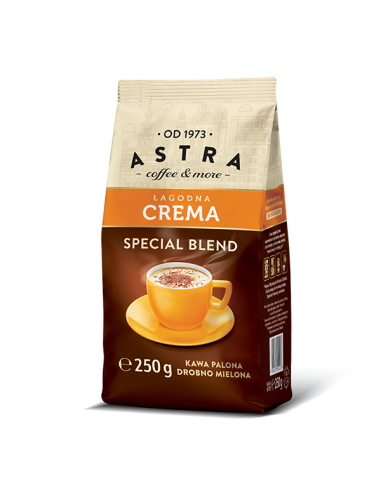 KAWA ASTRA LAGODNA CREMA MIELONA 250G