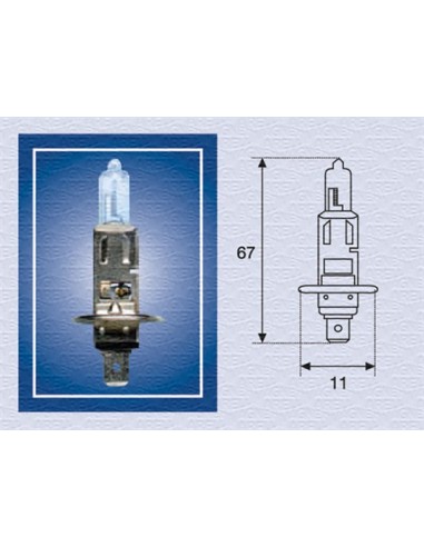 MAGNETI MARELLI ZAROWKA H1 24V 70W 1SZT.
