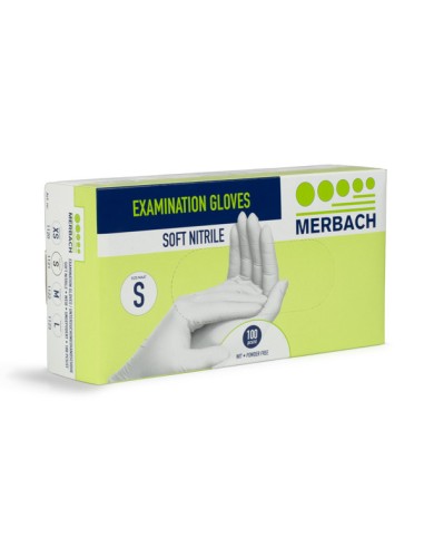 REKAWICZKI NITRYL 100 SZT. BIAŁE